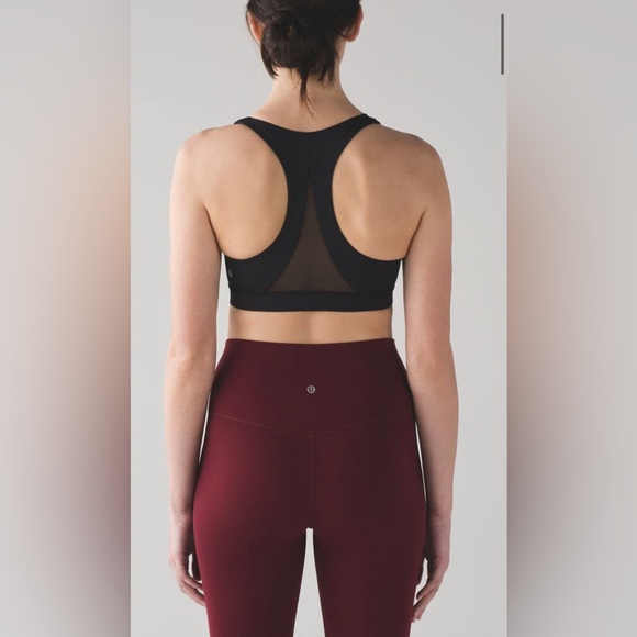 Lululemon Athletica Intimates Black Mesh Back Train Bra - Picture 11 of 11